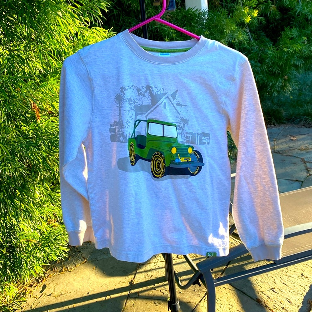 Gymboree, long sleeve cotton shirt, size 10